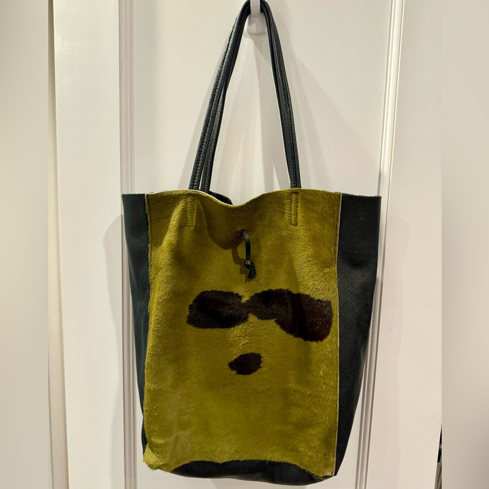 Large open italian tote
